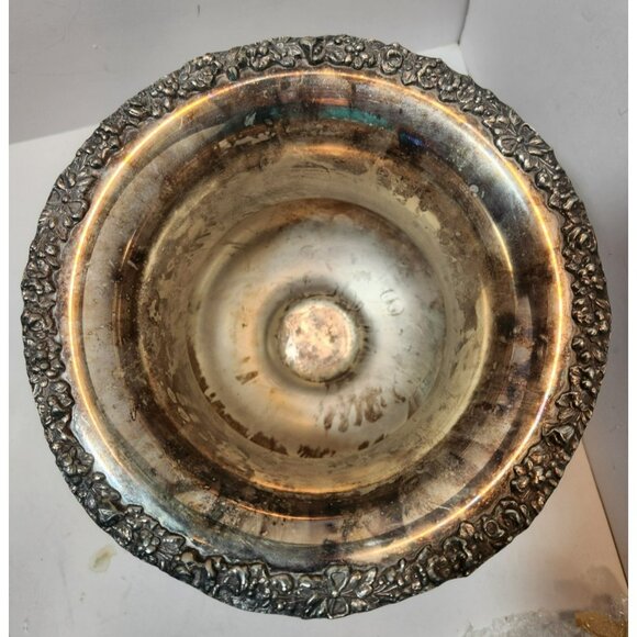 Vintage Sheridan Victorian Silverplate Ice Champagne Wine Bucket Trophy Style - Picture 10 of 16